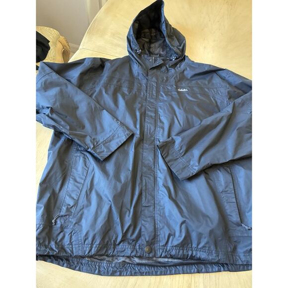 Cabela’s Rain Jacket Pants Set 2XL TALL , XL Black Outdoor Fishing Hunting Snow - Picture 6 of 16